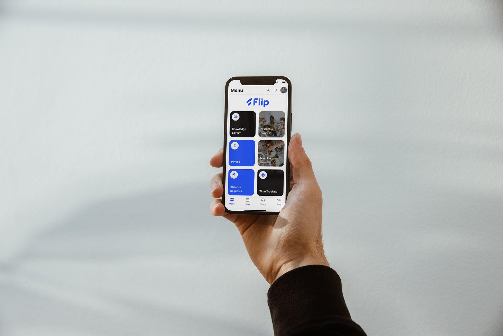 flip app on the phone