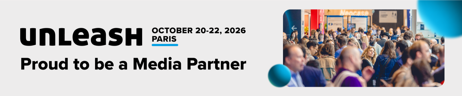 UNLEASH World Paris, 20 to 22 October 2026. Employee Experience Magazine is proud to be a Media Partner.