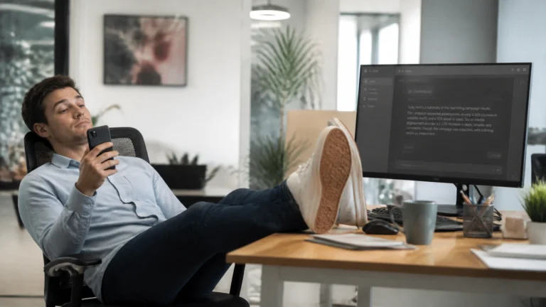 AI attribution alone cuts discretionary effort by 13%, and your engagement survey won’t catch it