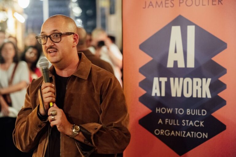 Everyone is talking about AI. Here are five things I heard at James Poulter’s book launch that stuck with me